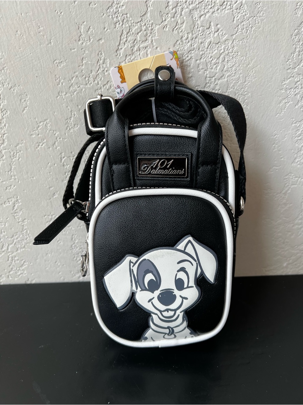 Disney Classics at Primark: 101 Dalmatians Black Crossbody Phone Bag - NWT